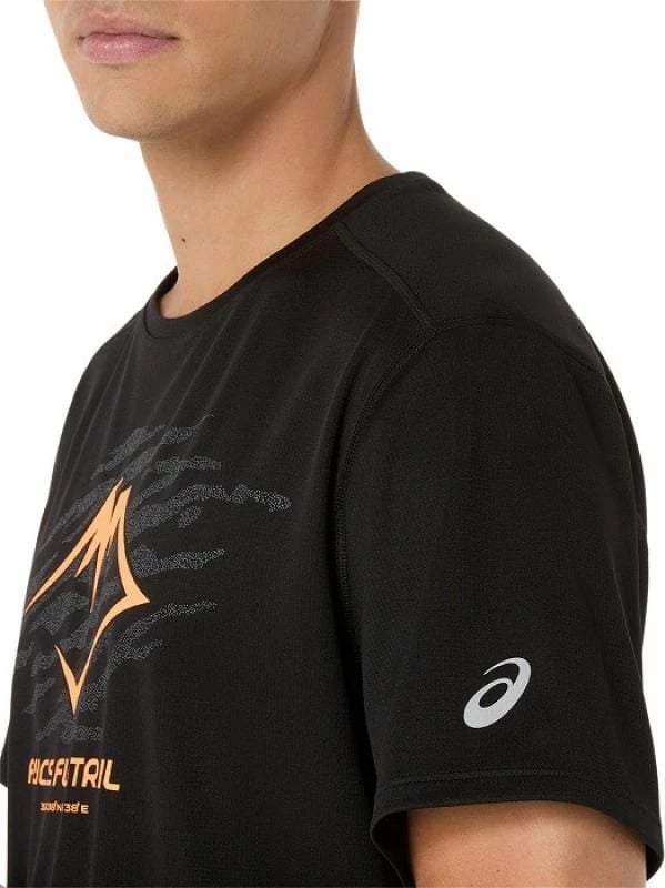 Fanellë sportive për meshkuj Asics, e zezë
