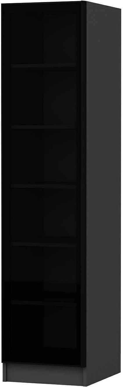 Dollap Skye Decor, ngjyrë antracit dhe fume, Minar Kale - 8707