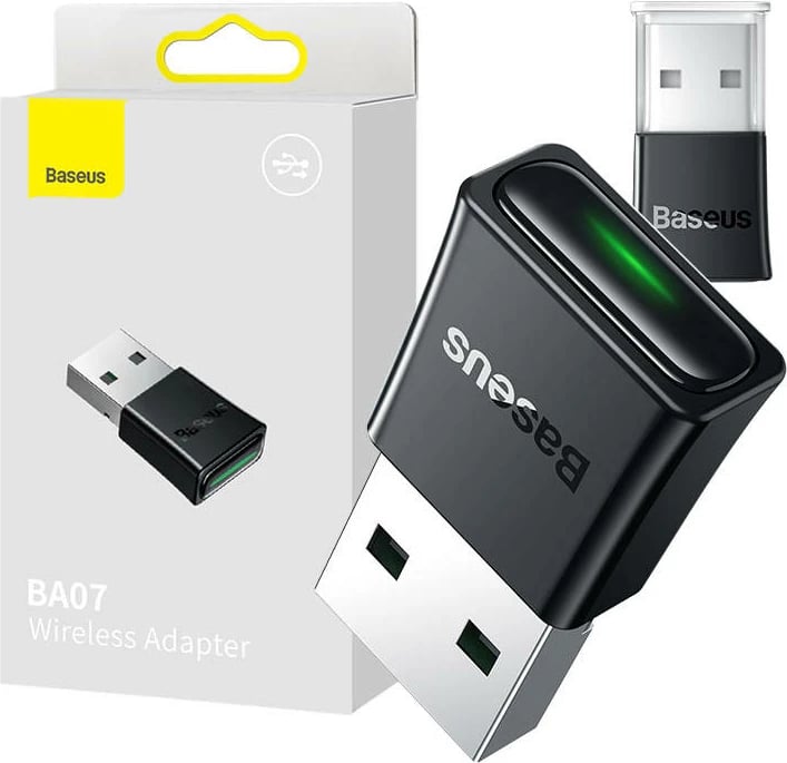 Adapter wireless Baseus BA07, USB-A, Bluetooth 5.3, i zi