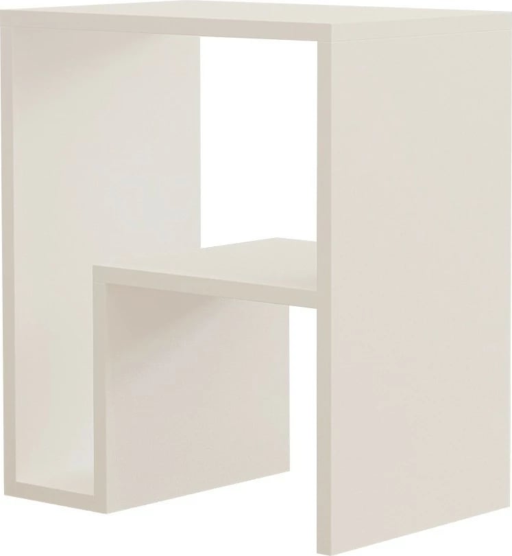 Tavolinë anësore Hanah Home, Yepa, e bardhë