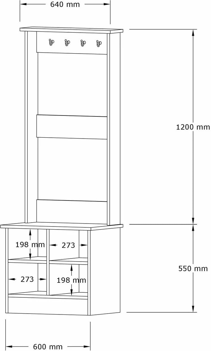 Stendë korridori Hanah Home, Mare, ngjyrë safir dhe e bardhë