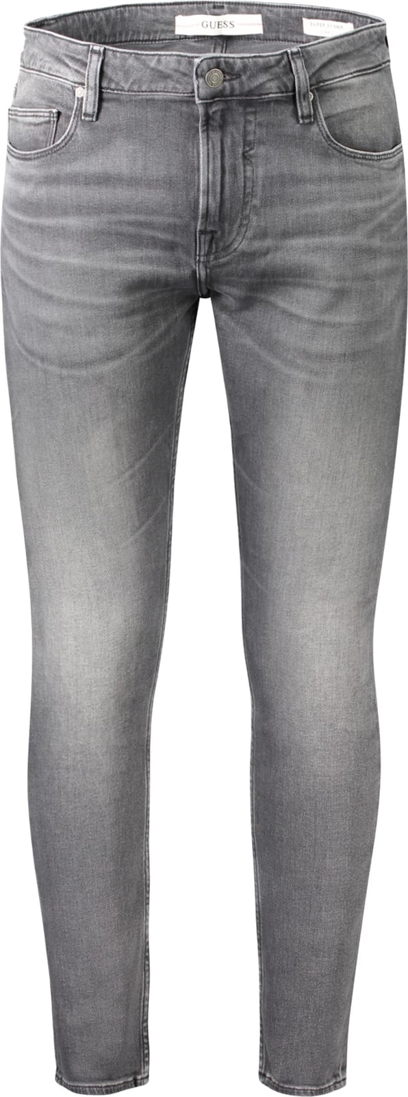 Pantallona xhins GUESS JEANS Chris Super Skinny meshkuj, gri