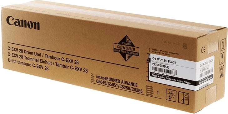 Njësi drum, Canon, C-EXV 28 (2776B003), 171000 faqe, e zezë