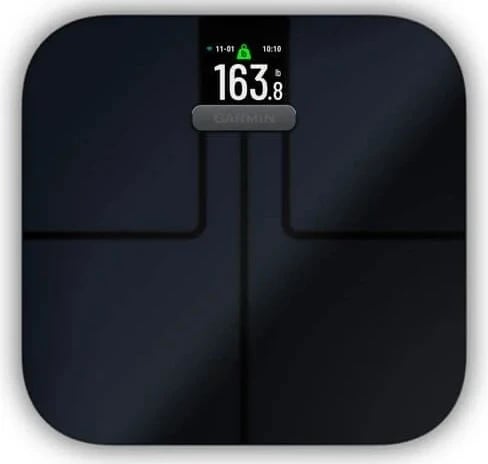 Peshore inteligjente Garmin Index S2, e zezë
