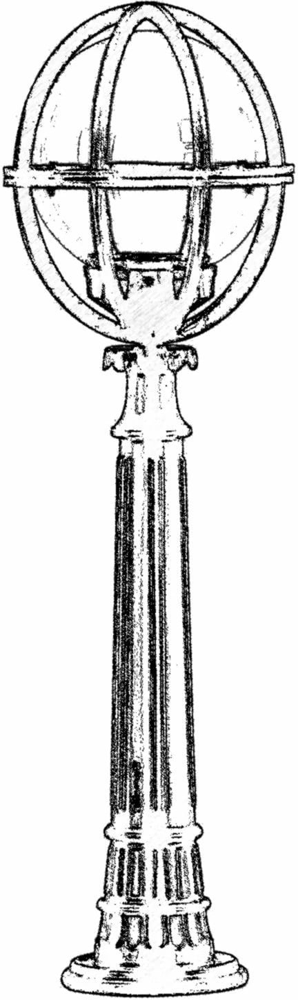 Llambë dyshemeje për jashtë, Opviq, BSU-68080-BSY-M4-B, e zezë
