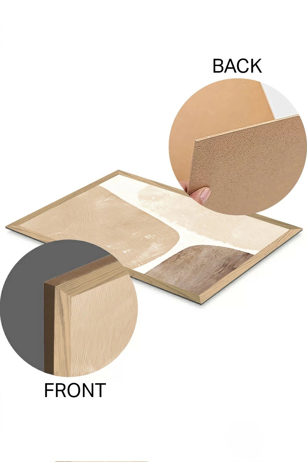 Pikturë dekorative murale Wallity, Tekhammdf137, shumëngjyrëshe, 33x48cm