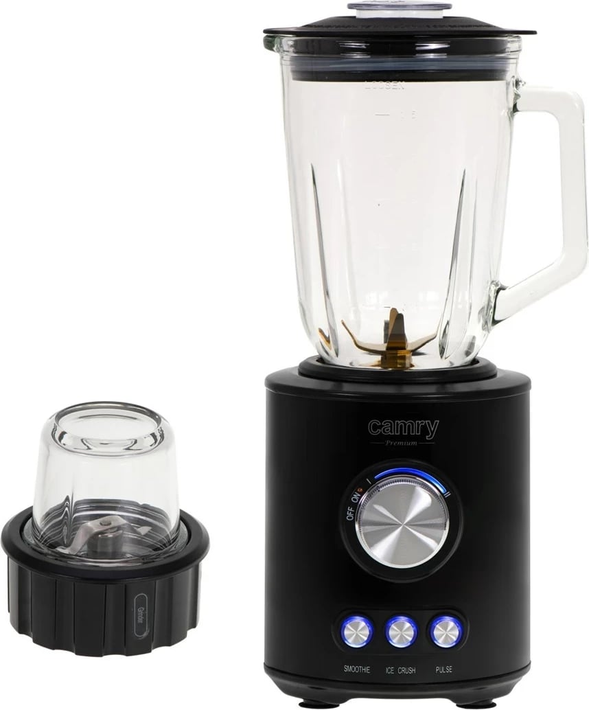 Mikser qëndror Adler CR 4088, 1.5L, 1800W, Inox, i zi