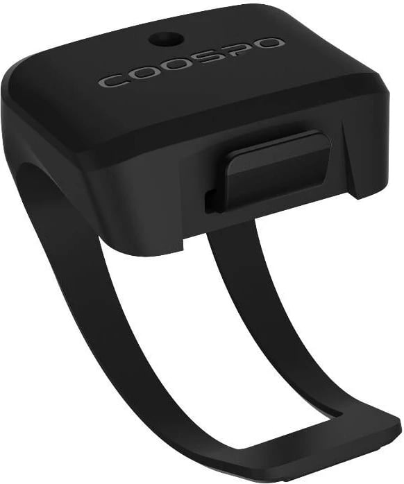 Sensor shpejtësie Coospo BK9S për biçikletë, Bluetooth 5.0 & ANT+, i zi