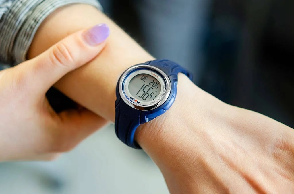 Orë dore për femra TIMEX IRONMAN, blu