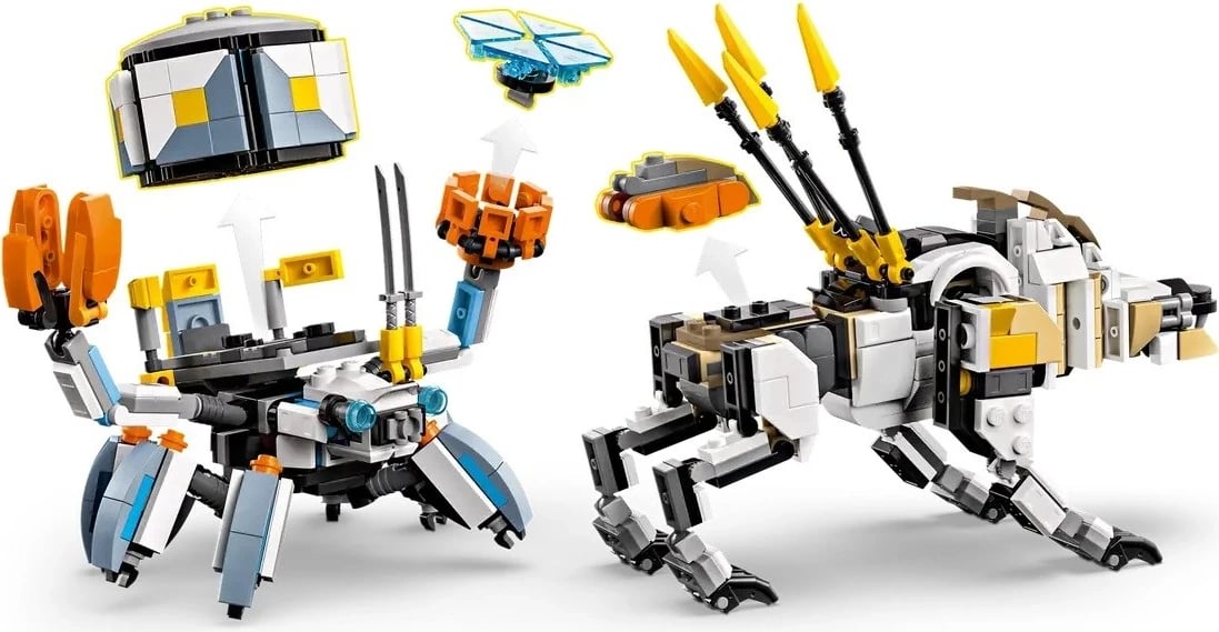 Set LEGO Horizon 77037 Aloy & Varl kundër Shell-Walker & Sawtooth