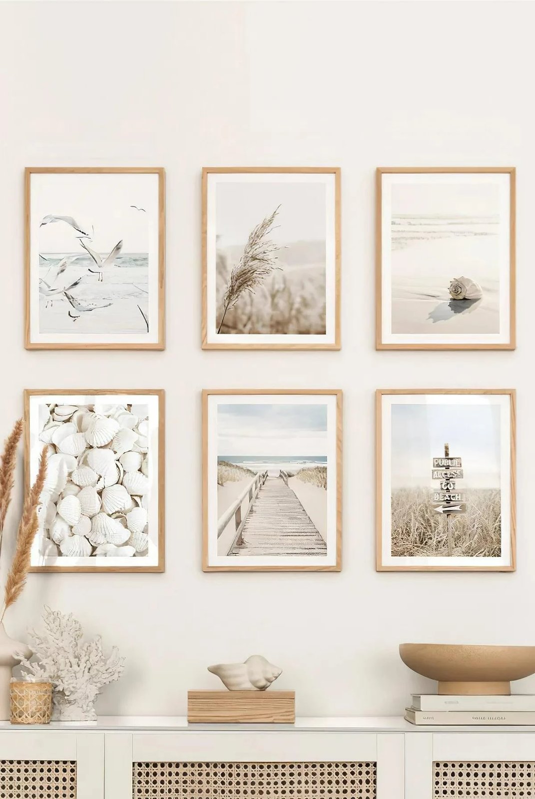 Set pikturash dekorative me kornizë, 6 copë, Wallity, Artavessastko15