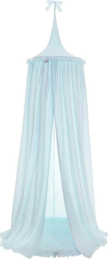 set baldakin tavani + dyshek lojërash Belisima, pambuk 100%, Ø52 cm x 260 cm, bazë Ø90 cm, turkeze