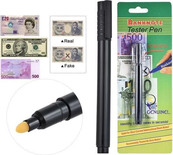 Markerë verifikimi banknotash NEXT, për zbulimin e falsifikimeve