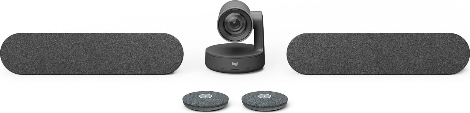 Sistem video-konference Logitech Rally, 4K Ultra HD, 15x zoom, i zi