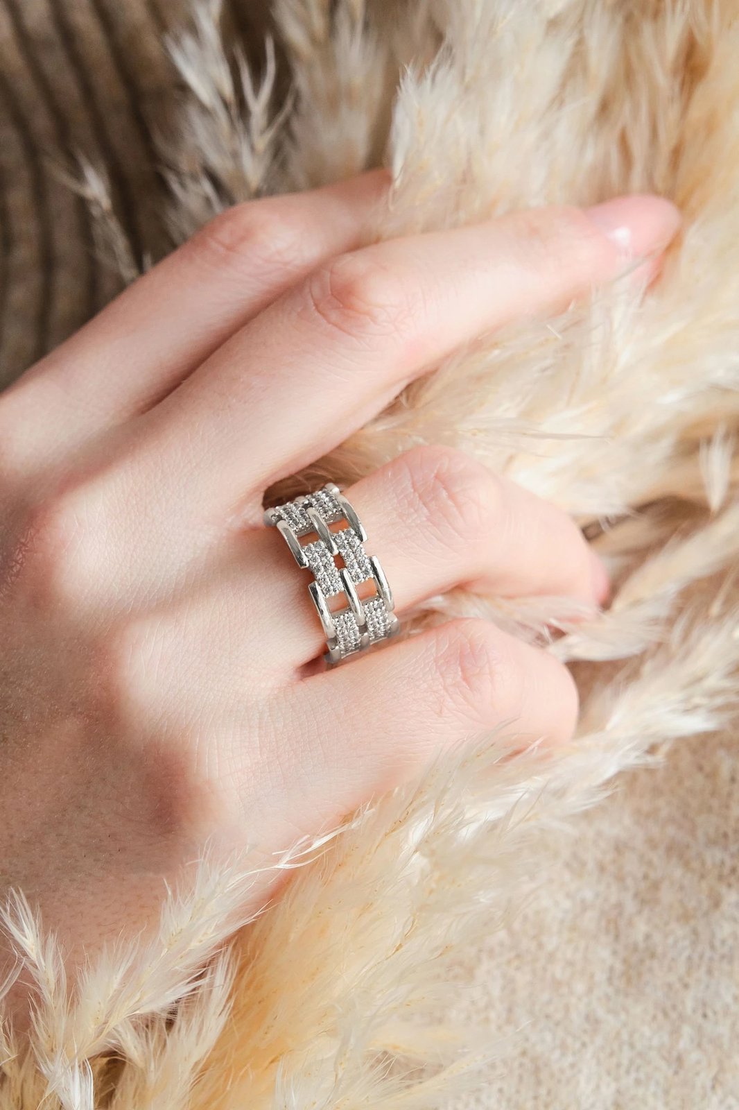 Unazë argjendi Jumeon, Gms-Znczryz, madhësi e rregullueshme