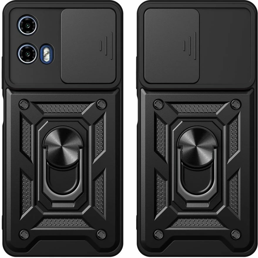 Mbështjellës Tech-Protect Camshield Pro për Motorola Moto G85 5G, i zi