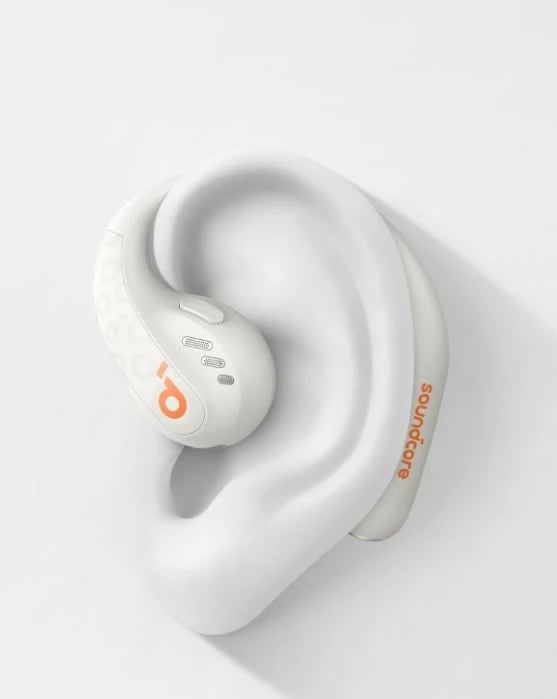 Kufje pa tela Anker Soundcore AeroFit Pro, Bluetooth, Mikrofon, të bardha