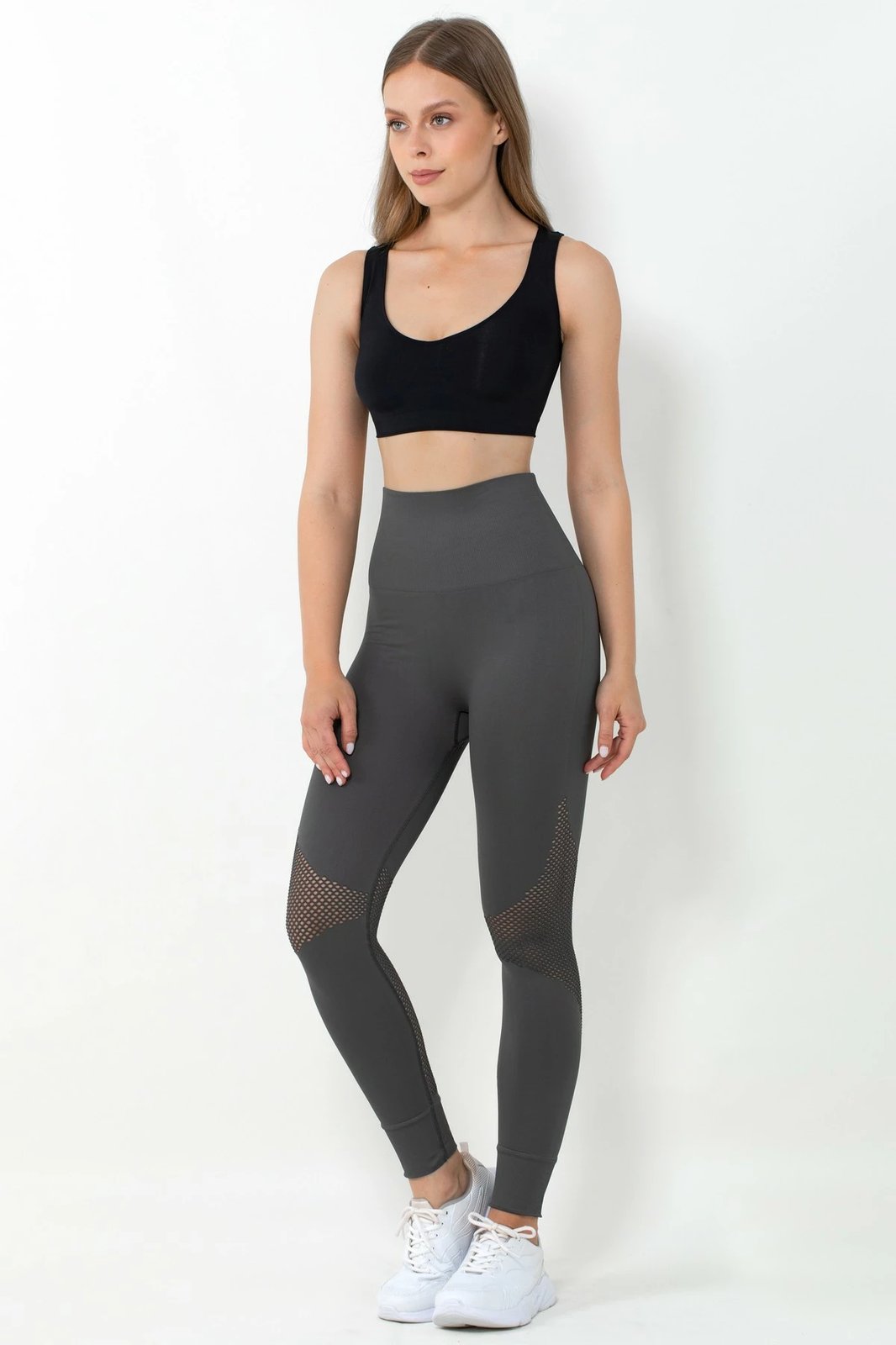 Leggins ngjyrë qymyr, 001-001380