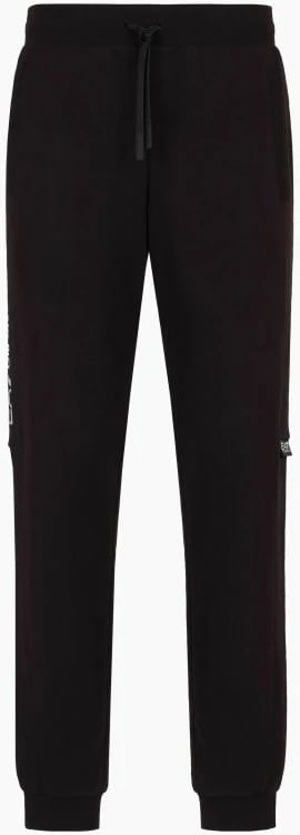 Pantallona sportive meshkuj Emporio Armani, të zeza