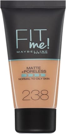 Fondatinë Maybelline Fit Me Matte & Poreless 238 Rich Tan 30ml