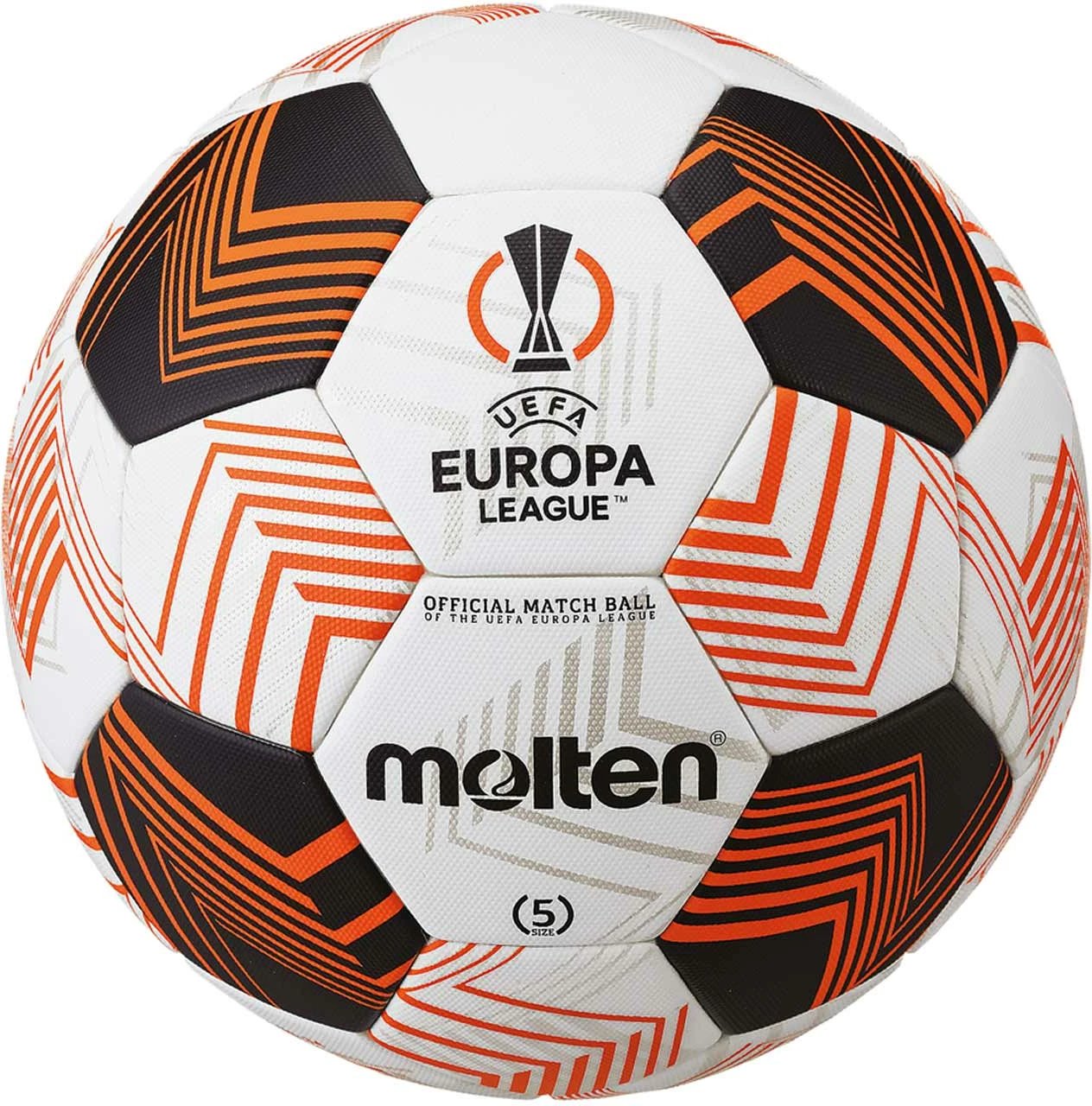 Top futbolli Molten për meshkuj, bardh e portokalli