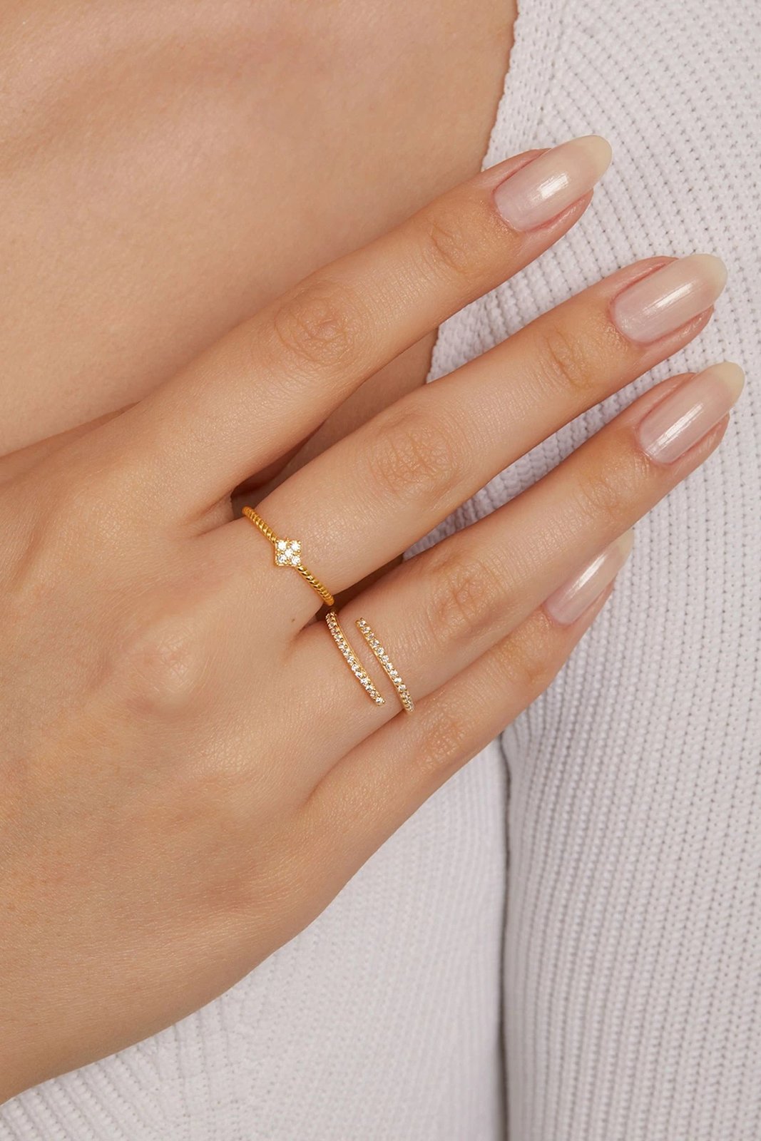 Unazë argjendi elegante, Elika Silver, FASET85014