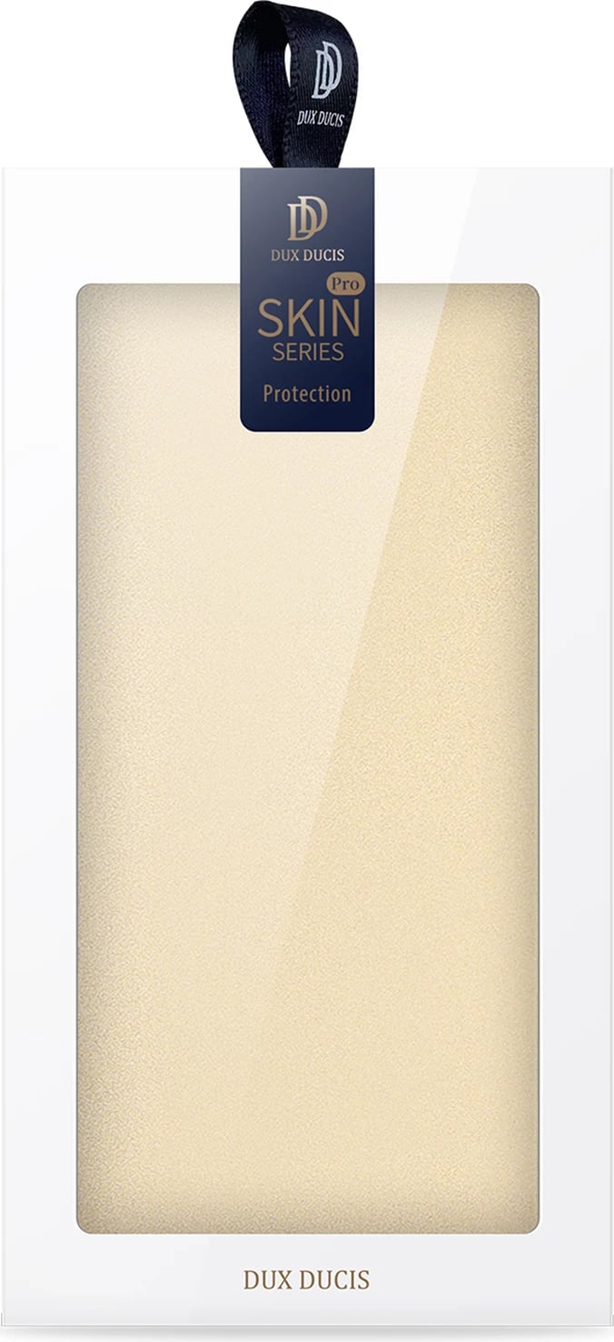 Mbështjellës Dux Ducis Skin Pro për Xiaomi 13, me kapak, xhep për kartelë, funksion stand, ari