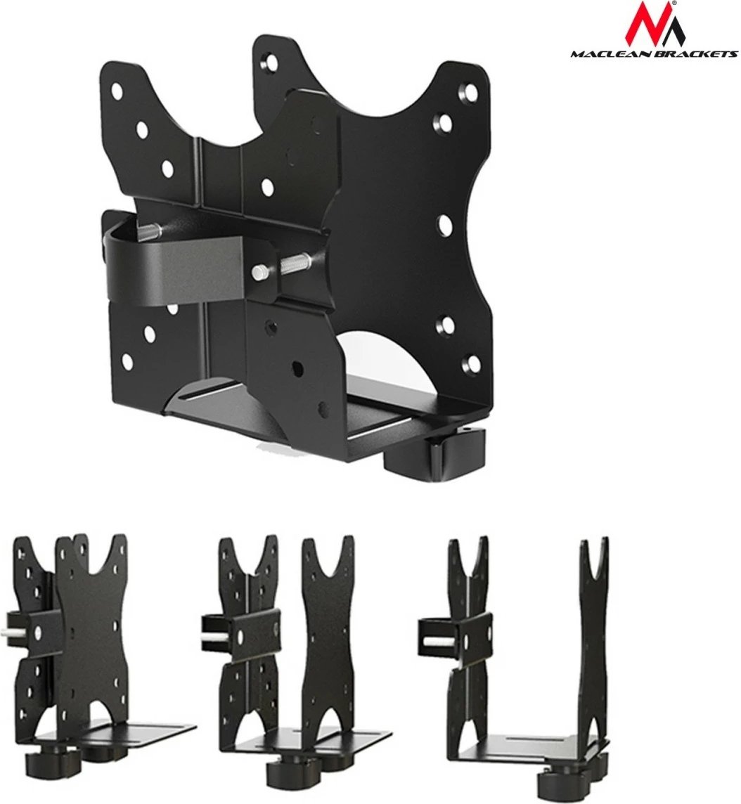 Mbajtëse universale Maclean MC-720 për mini kompjuterë, e zezë