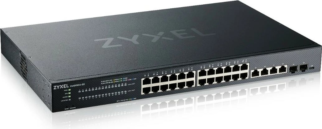 Switch Zyxel XMG1930-30 M RM, 28+2P, 10G Ethernet