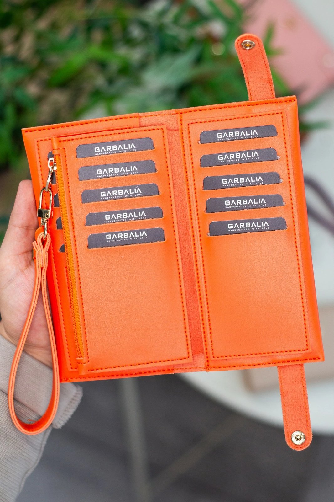 Portofol për gra, Zoozie Bags, portokalli, Tiran