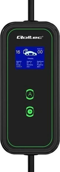 Karikues makinash elektrike Qoltec 2-në-1, Type 2, 7kW, 230V, CEE 3 PIN