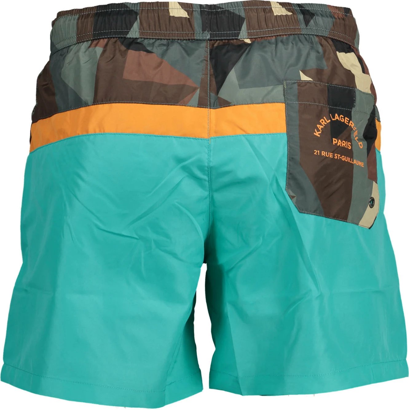 Shorce noti KARL LAGERFELD BEACHWEAR për meshkuj, gjelbra