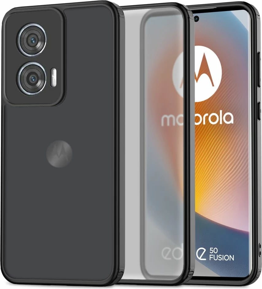 Mbështjellës Tech-Protect MagMat për Motorola Edge 50 Fusion 5G, i zi mat