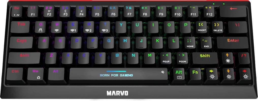 Tastierë MARVO KG962W EN-R