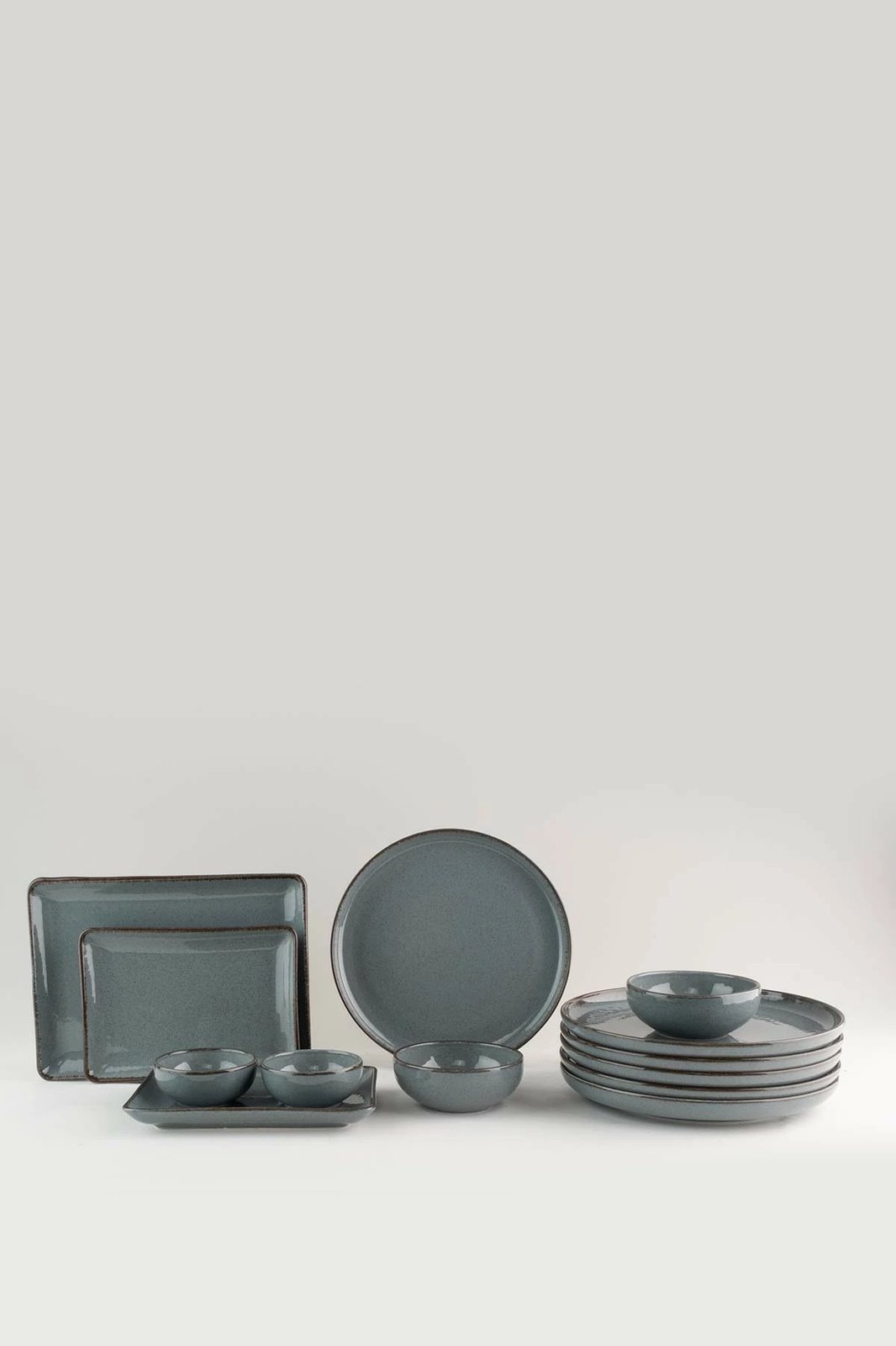 Set mëngjesi 14 pjesësh Hermia, anthracite, MOD14KH730P01