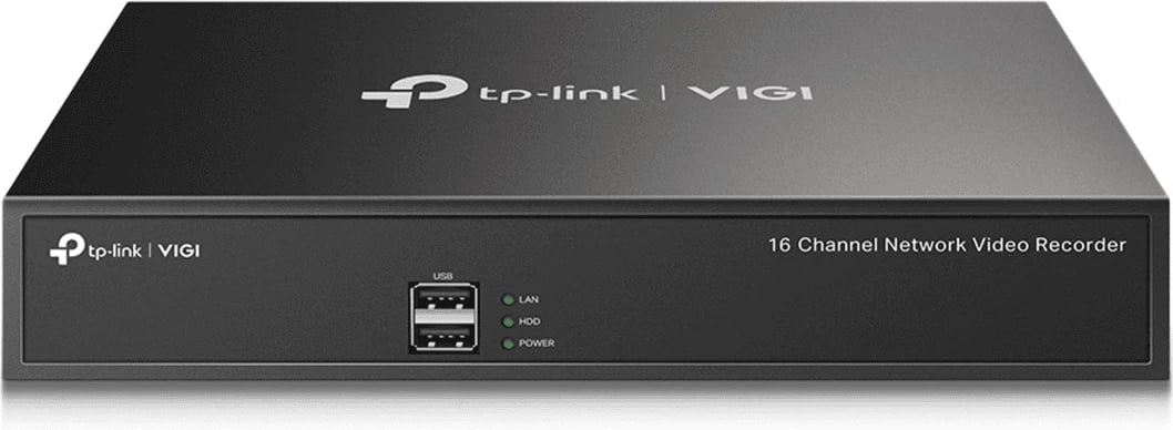 Regjistrues video rrjeti, TP-Link, VIGI NVR1016H, 16 kanale, black
