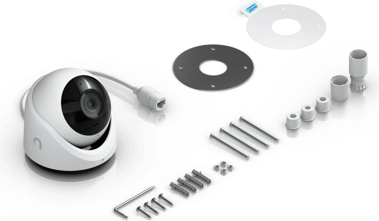 Kamerë sigurie IP Ubiquiti G6 Turret, 8 MP, 3864 x 2160, PoE, e bardhë