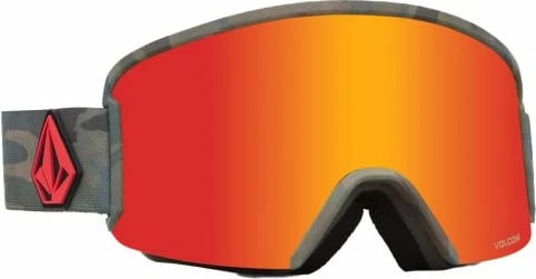 Syze për ski Volcom, garden camo/red chrome