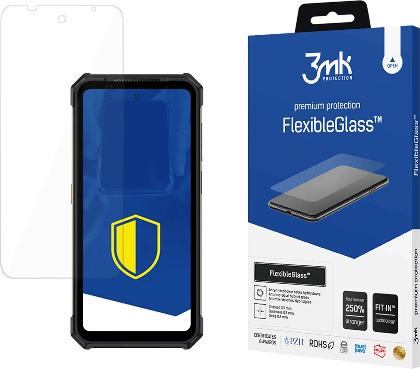 Mbrojtës ekrani FlexibleGlass 3mk për Ulefone Armor 24