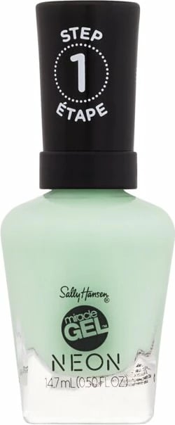 Llak për thonj për femra Sally Hansen Miracle Gel Neon 052 Electri-Lime gjelbër 14,7ml