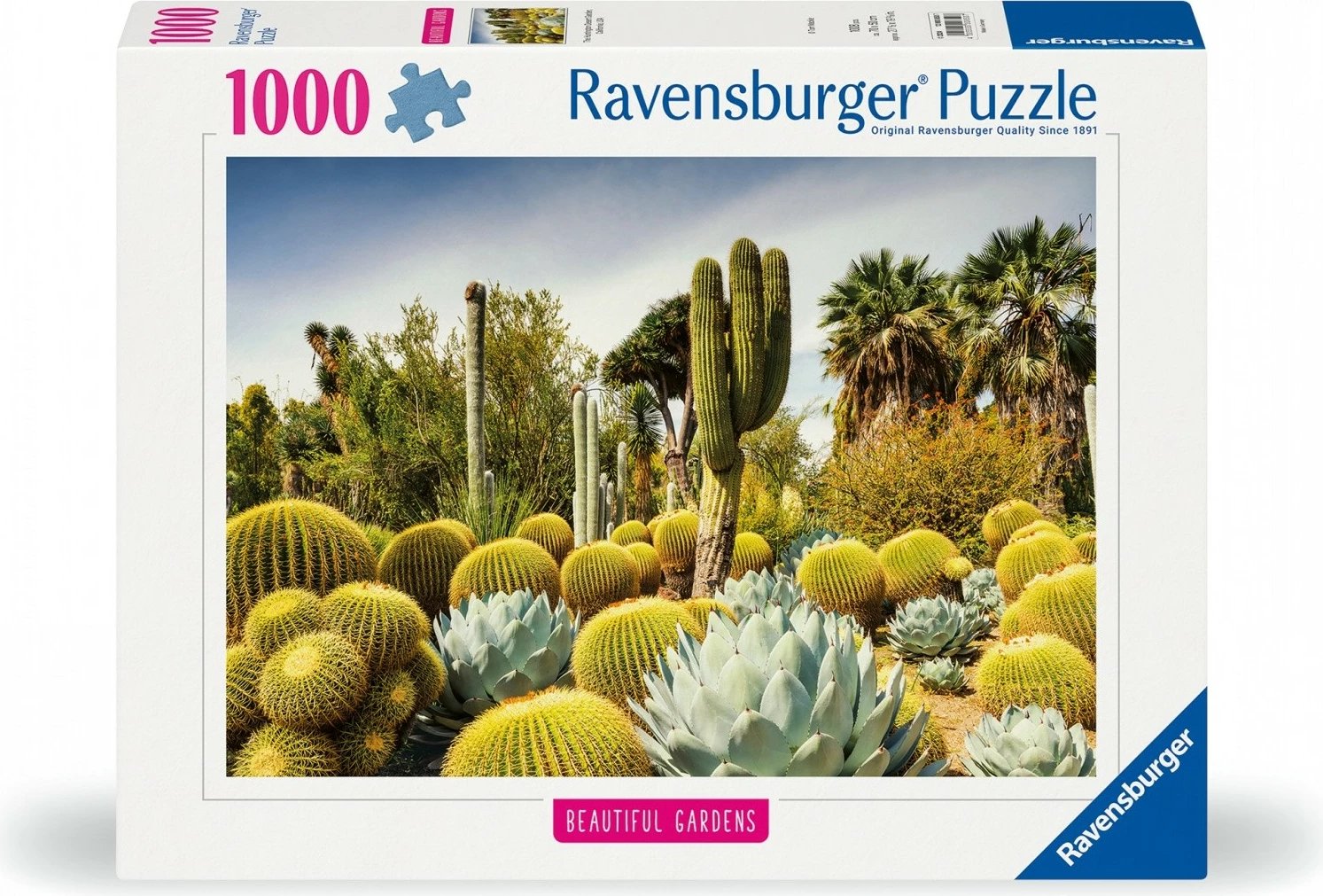 Puzzle Ravensburger Desert Garden Huntington USA, 1000 pjesë, 70x50 cm