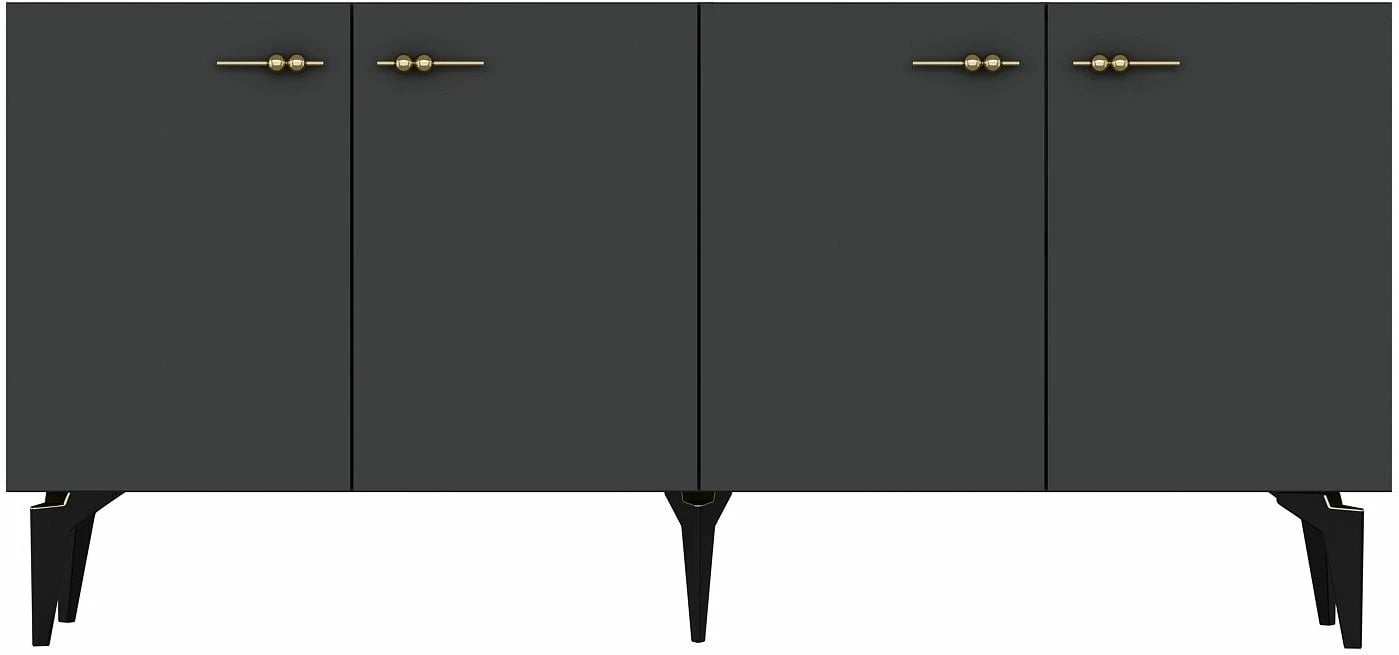 Konsolë Skye Decor, ngjyrë antracit, Rüya