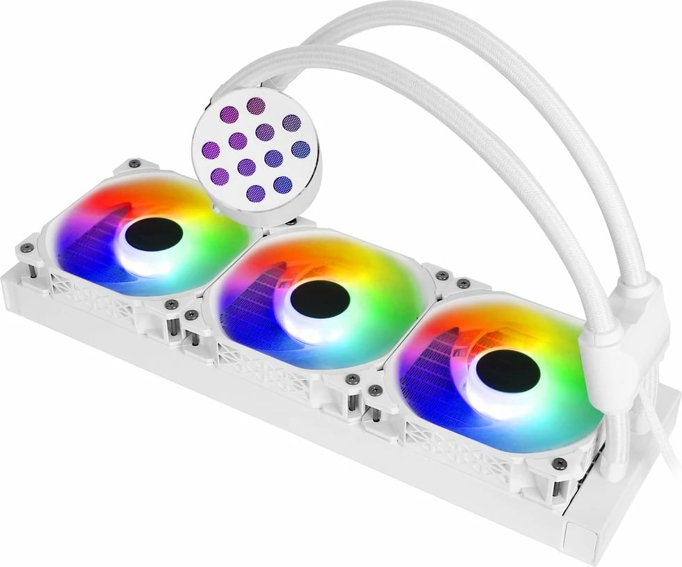 Ventilator Ftohës Me Ujë Për Kompjuter SAMA CY360mm white (Bardhë)