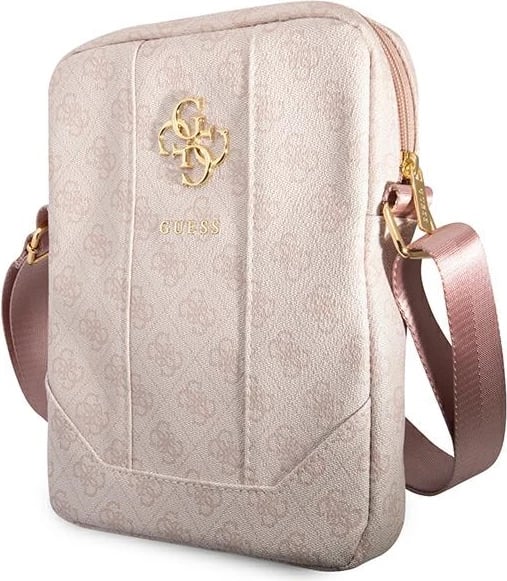 Çantë tablet Guess GUTB10G4GFPI 10", 4G Metal Gold Logo, Rozë