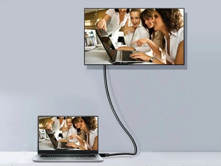 Kabllo DisplayPort EQUIP 1.4, 2m, 8K, e zezë