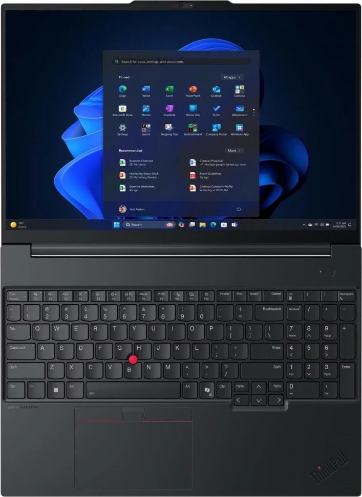 Laptop Lenovo ThinkPad E16 Gen 3 21ST0045PB, AMD Ryzen 5, 16GB RAM, 512GB SSD, ekran 16.0 WUXGA, Radeon 740M, Windows 11 Pro, e zezë, me 1YR Premier Support + 3YRS OS + CO2 Offset Laptop Lenovo ThinkPad E16 Gen 3 21ST0045PB, AMD Ryzen 5, 16GB RAM, 512GB SSD, ekran 16.0 WUXGA, Radeon 740M, Windows 11 Pro, e zezë, me 1YR Premier Support + 3YRS OS + CO2 Offset