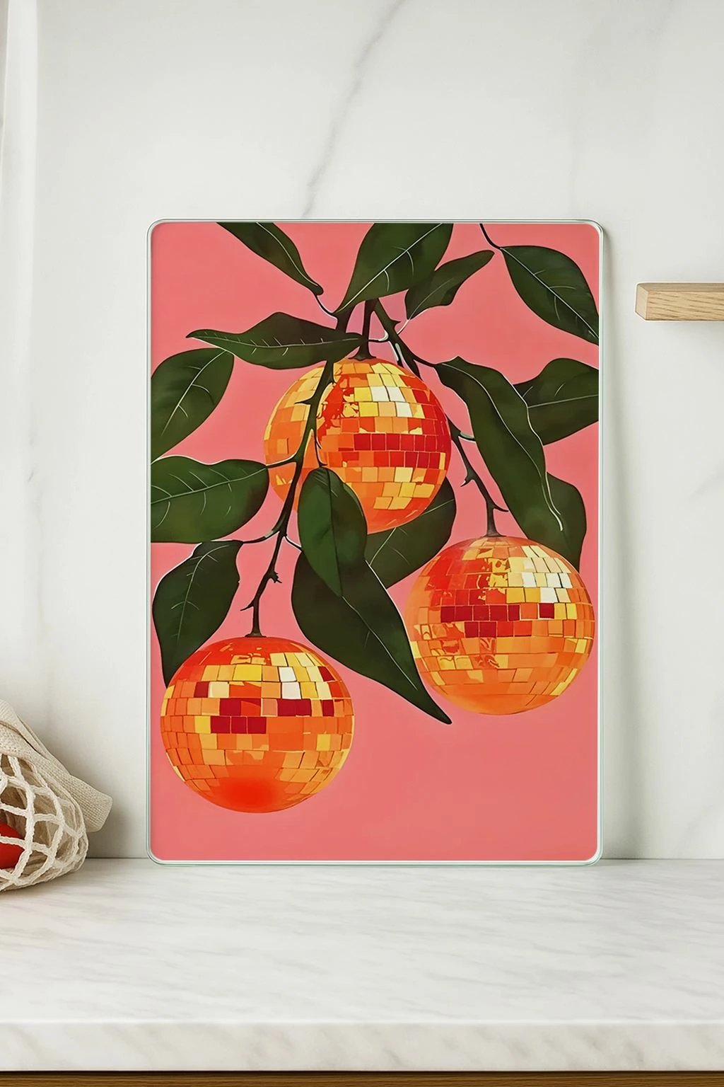 Dërrasë prerëse Hermia, qelq i temperuar, shumëngjyrëshe, 30x40cm Dërrasë prerëse Hermia, qelq i temperuar, shumëngjyrëshe, 30x40cm