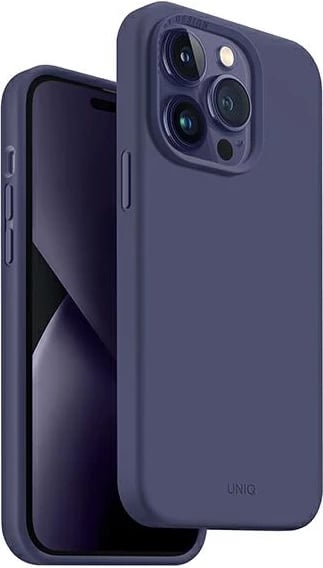 Mbështjellës UNIQ Lino për iPhone 14 Pro Max, Violet