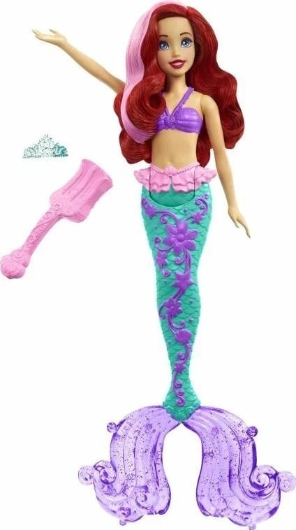 Lodra Princesha Ariel nga Mattel me Ndryshim Ngjyre