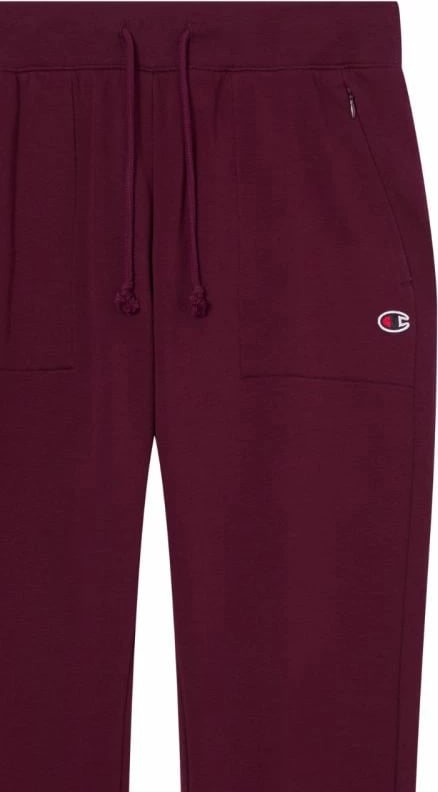 Pantallona slim Champion femra, burgundy